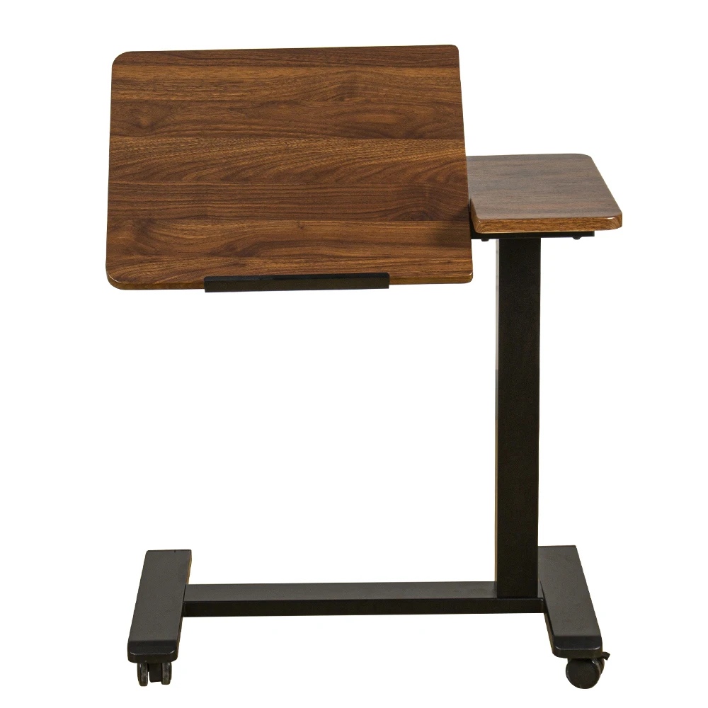 Desks, Staff Desks,Yijiang Adjustable Height Foldable Reversible Wooden Laptop Table Sofa Side Bedside Desk Portable Standing De