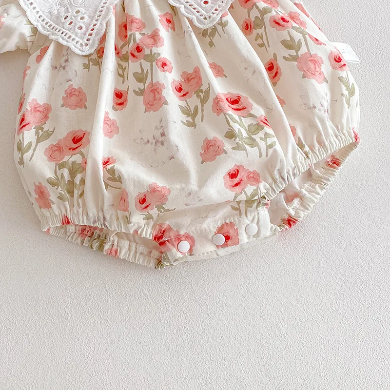 ZOETOPKID 2026 Sommer Kinderkleidung Säuglings-Strampler 0-24M Kinder Prinzessinnen-Bodysuit Ärmellos Baumwolle Bedruckt Mädchen Partykleid – Detail 13