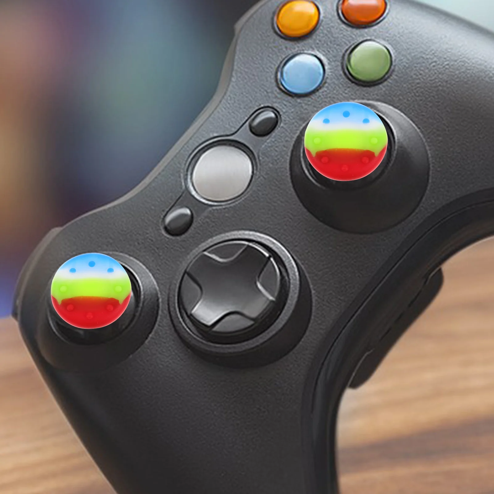 

50Pcs Analog Stick Covers Silicone Rubber Soft Replacement Caps for Comfortable Controller Maintenance Accessories