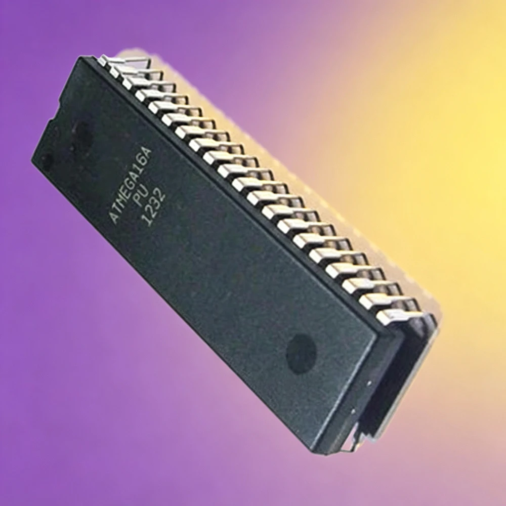 ATMEGA16 DIP-40 ATMEGA16A ATMEGA16A-PU  In Stock 1pcs/lot