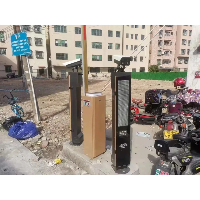 نظام أمان التعرف على لوحة الترخيص LED كاميرا ركن السيارة حاجز بوابة Anpr الطريق Lpr مع البرنامج