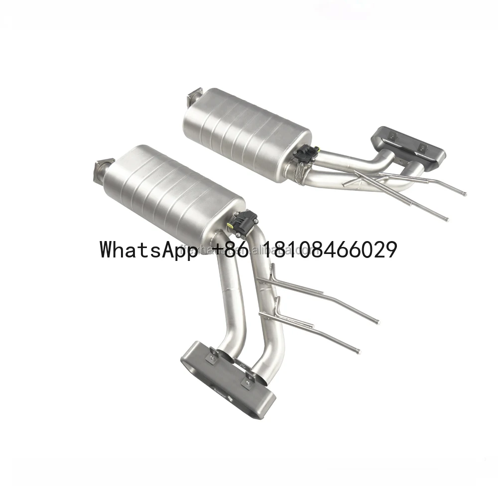 

Выхлопная система Catback из нержавеющей стали для Mercedes-Benz G500 G550 G63 W463 W464 4.0T 5.5T 2012-2022 Performance Выхлопная труба