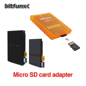 محول بطاقة Bitfunx-MX4SIO SD / TF ، قارئ ألعاب PS2 ، وحدة التحكم أفضل 8 لوحات PS2 رفيعة مبيعا - رقم 2