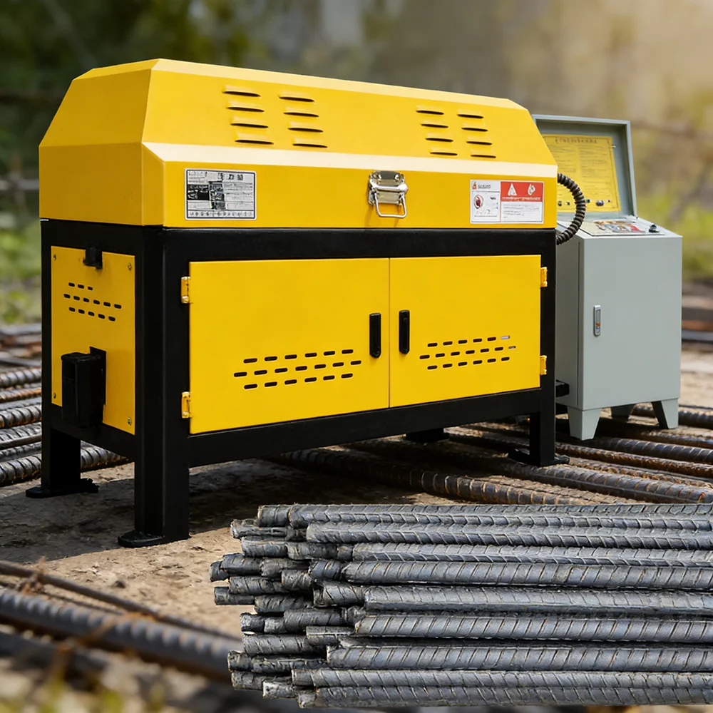 Heavy Duty High Precision Rebar Cutter with Rice Wheel Technology and Microcomputer Display