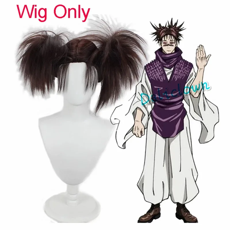 Anime JJK Choso Costume Cosplay Camicia Parrucca Nero Marrone Uniforme Vestito Kimono Per Le Donne Degli Uomini Halloween Party kn.7