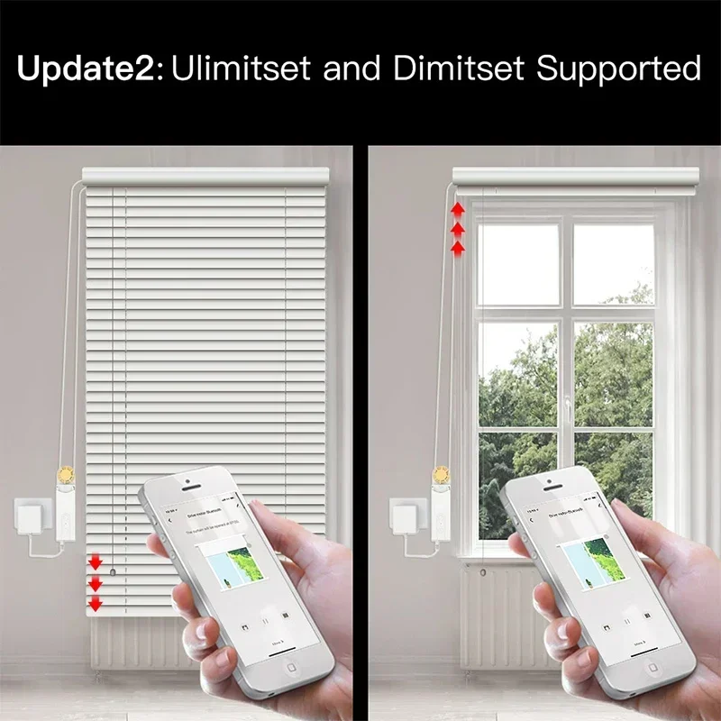 Smart DIY ZigBee Motorized Roller Blinds/Shades Drive Motor Tuya Smart Life APP Remote Control Alexa Google Home Voice Control