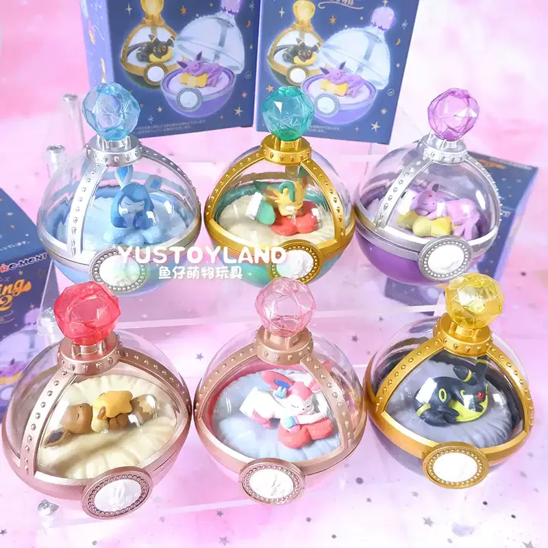 Pokemon Eevee & Friends Dreaming Case 2 Poke Ball Blind Box Cute Sleeping Eevee Espeon Umbreon Glaceon Collectible Figure Gift - view 5