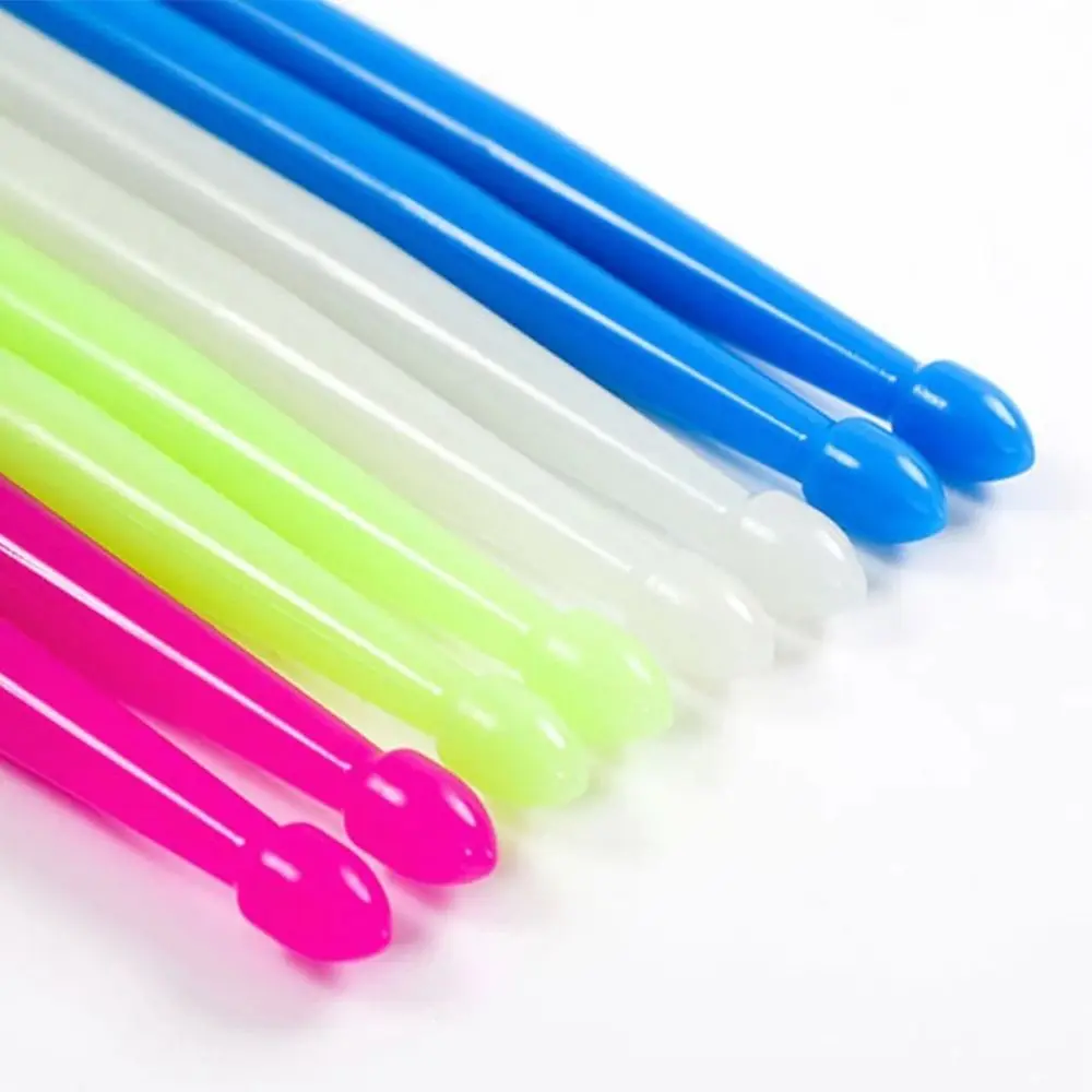 Аксессуары Нейлоновые светящиеся барабанные палочки Светящиеся 5А Аксессуары для музыкальных инструментов Барабан