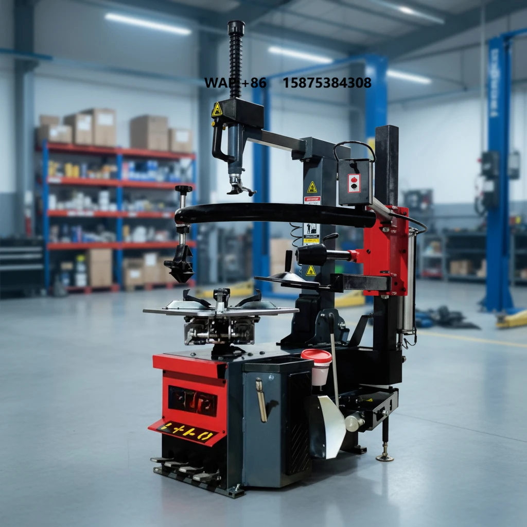 

W-8082B Portable Tire Repair Machine Swing Arm Car Tyre Changer CE Approved 1.1kw Motor 18 Months Warranty