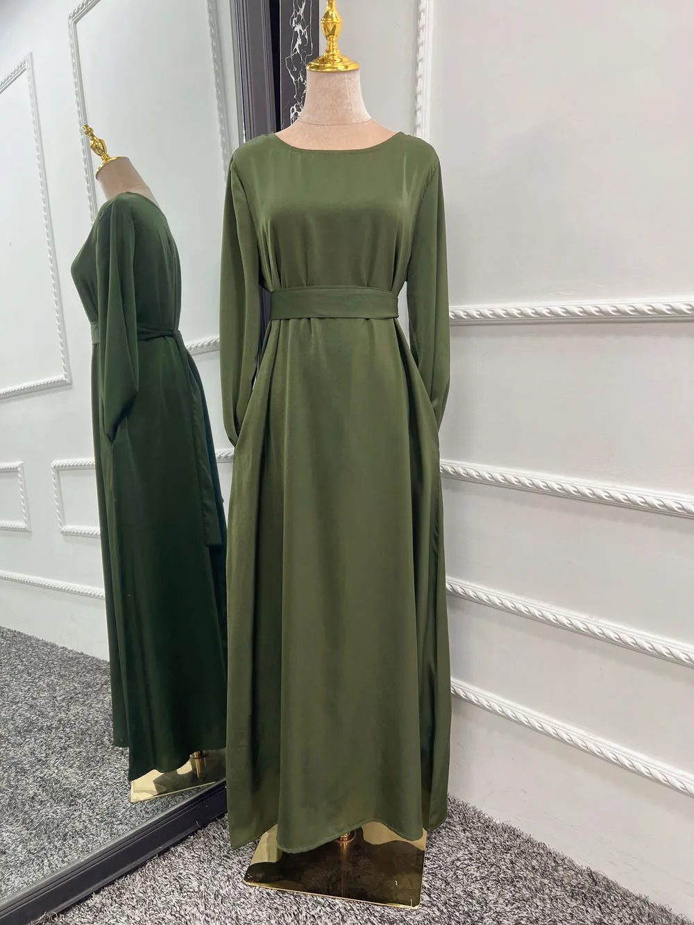 Dubai Abaya-Vestido Hijab musulmán para mujer, caftán islámico, Maxi vestidos africanos, bata De muslman De moda, 2023