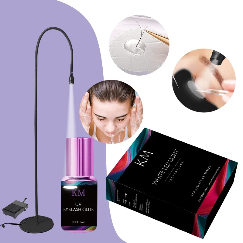 

Professional Eyelash Extension and Light Emitting Diode Eyelash Gel Kit