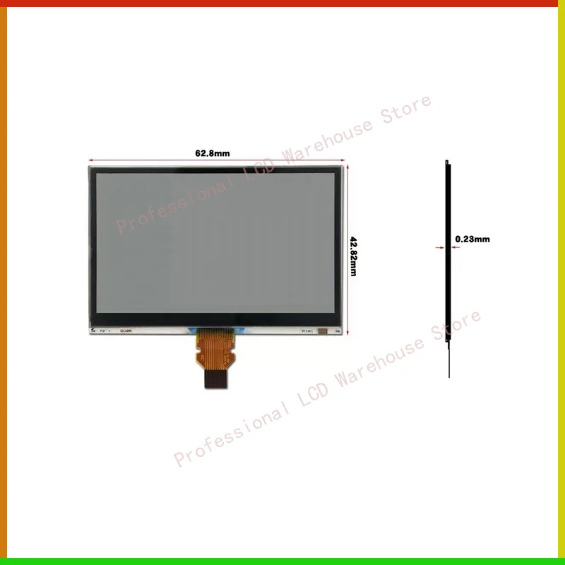

LS027B7DH01 2.7 inch 400x240 Monochrome LCD Display Half Reflective and Half Transparent