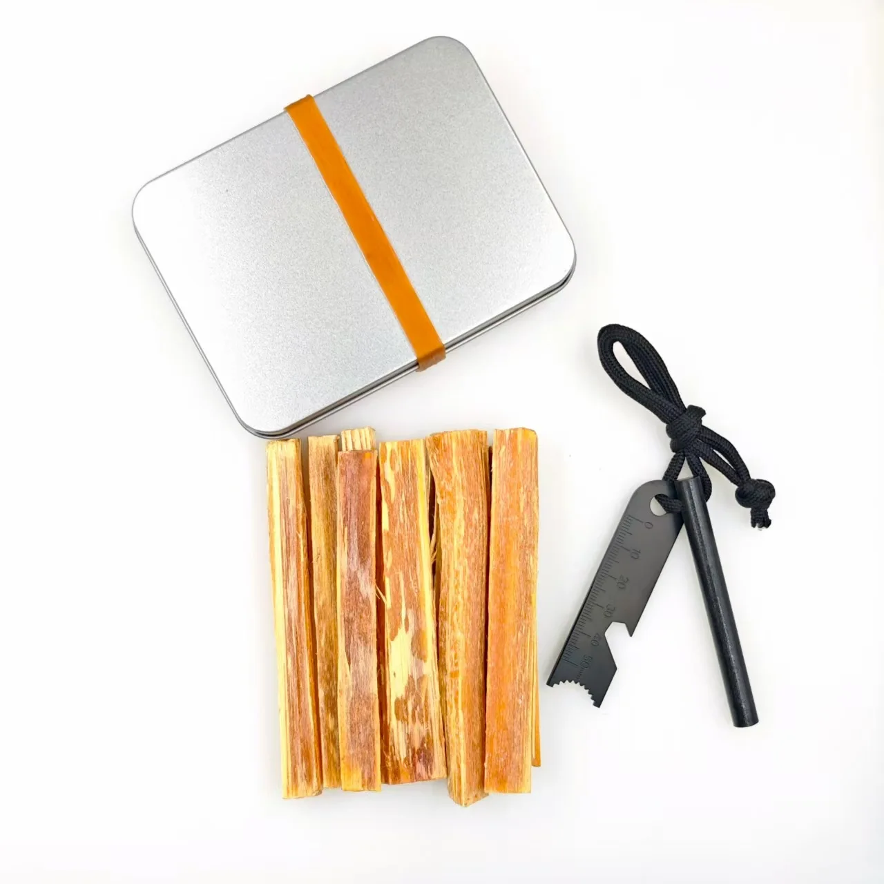 

NEW Ignition Combustion Lighting Songmingzi Flint Set Camping Survival Ignition Portable Iron Box Outdoor EDC Set