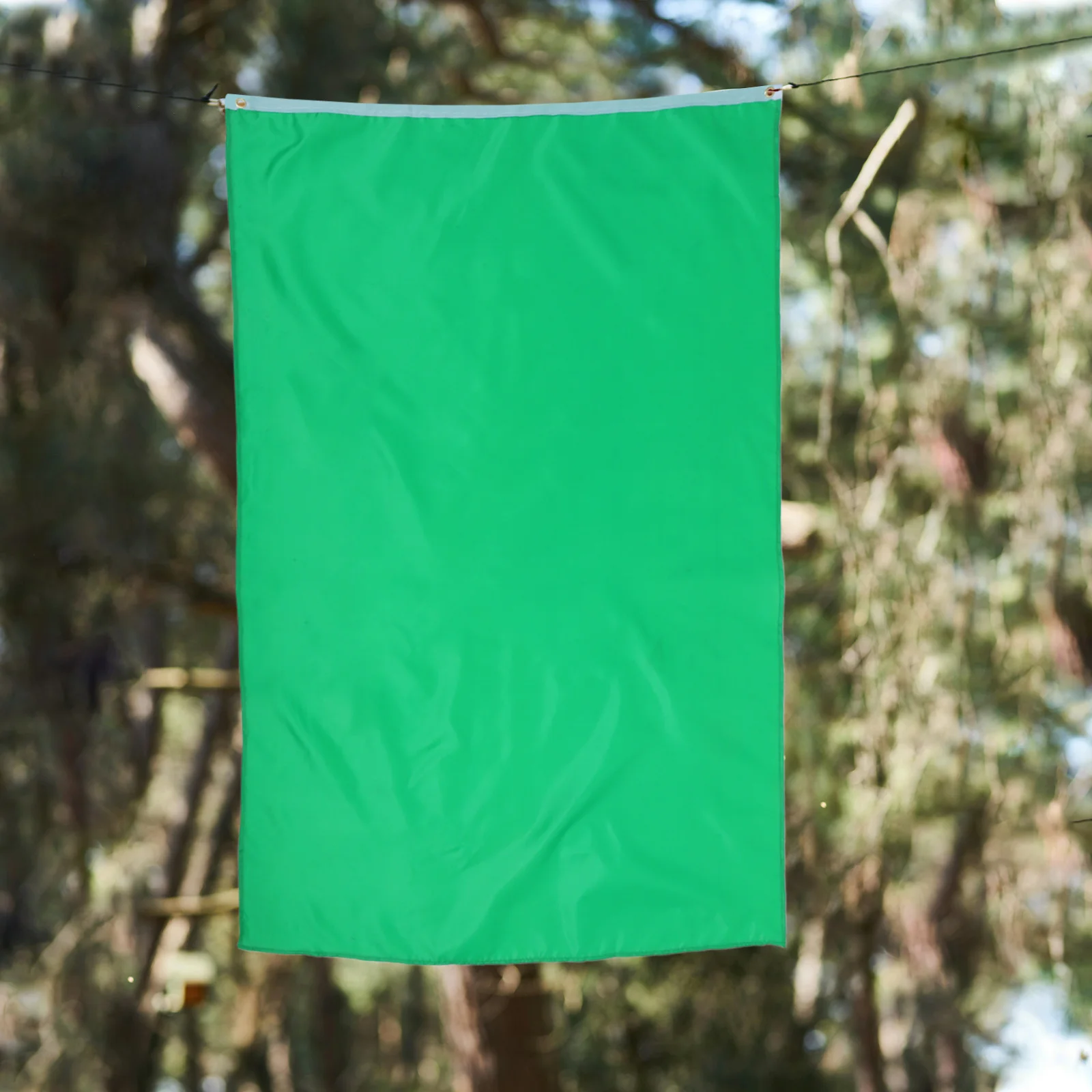 

2Pcs Solid Color Flags Polyester 150x90cm Handheld Cheer Flags Sports Event Garden Outdoor Decoration Garden Flag