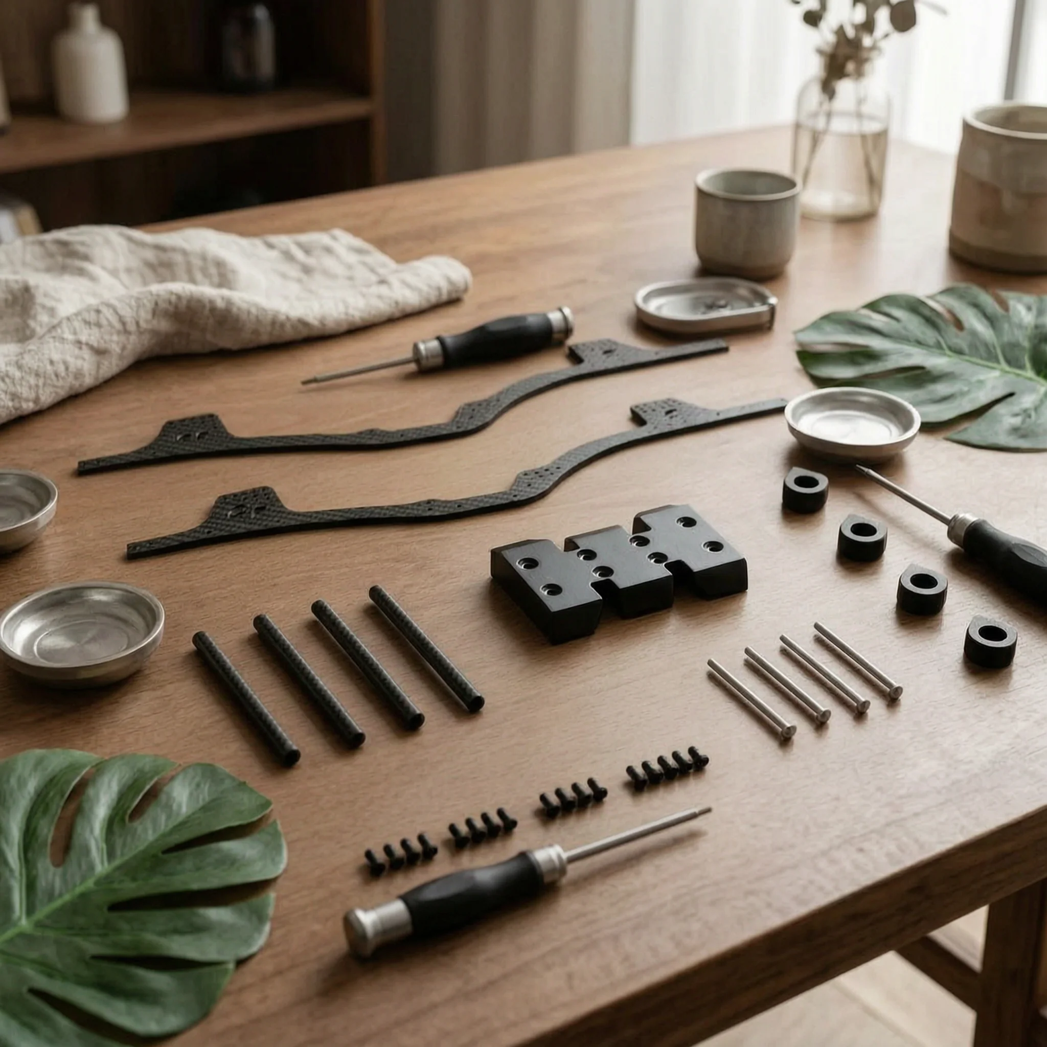 RC Crawler Chassis Kit Lightweight Crawler Chassis Kit Hardware Long-Lasting Modular for Hobbyists, SCX10 90046 Conversion