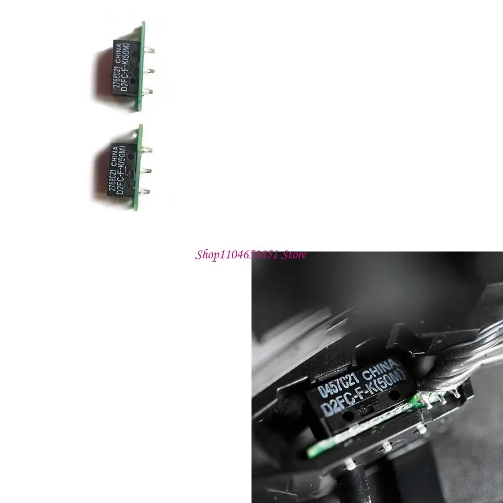 Gaming Mouse Repair Accessories Mouse Micro Switch for G703 G703 hero Mouse Button Board D2FC-F-K (50m) 2pcs