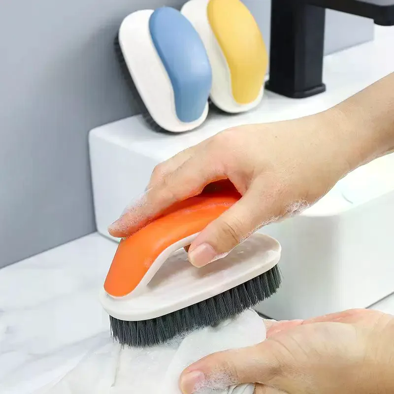 Cleaning Brushes Soft PP Bristles With Handle Perfect For Shoes Clothes Home Use