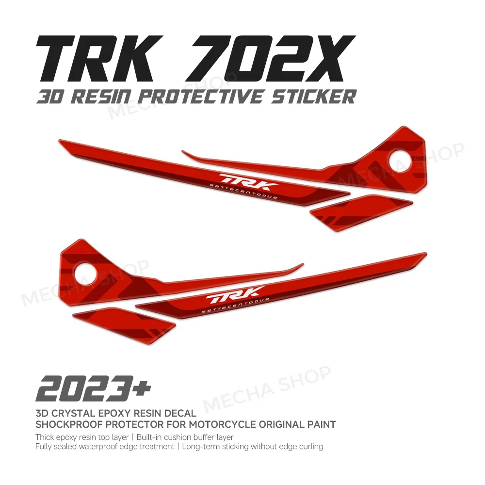 For Benelli TRK 702 X 2023 2024 3D Decal Kit Handles Stickers