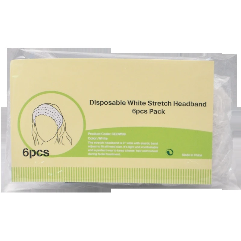 

T Disposable hair band Non-woven hotel travel elastic band