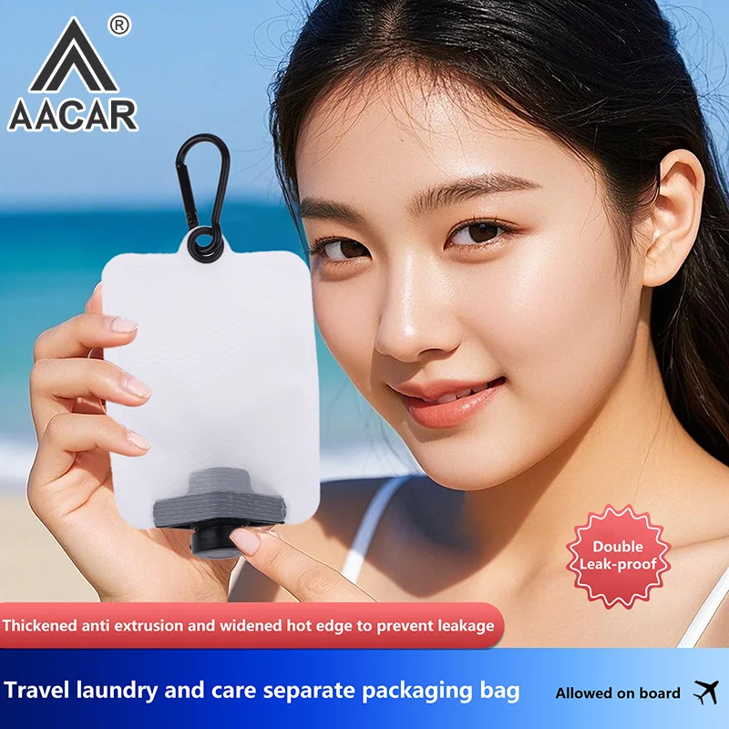 

1Pcs Travel Empty Squeeze Bags Lotion Dispensing Bag Refillable Shampoo Toiletries Conditioner Liquid Cosmetic Storage Pouches