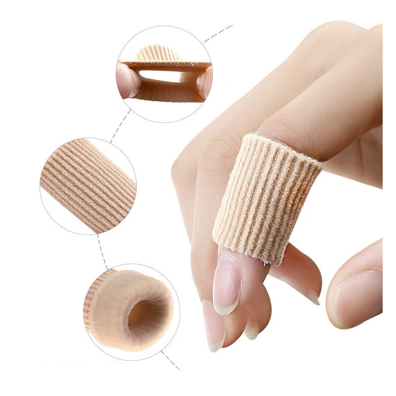 1 pcs Toe Separator Silicone Tubes Sleeves Soft Gel Toe Pad for Corns Blisters Callus Toes Fingers Protectors for Men and Women