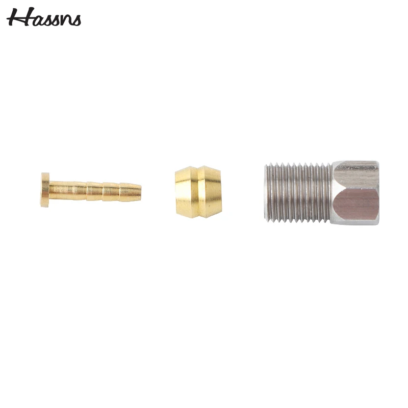 HASSNS Bicycle Hydraulic Hose Barb Olive Insert Bike Brake Oil Needle Connector Olive Head Hydraulic