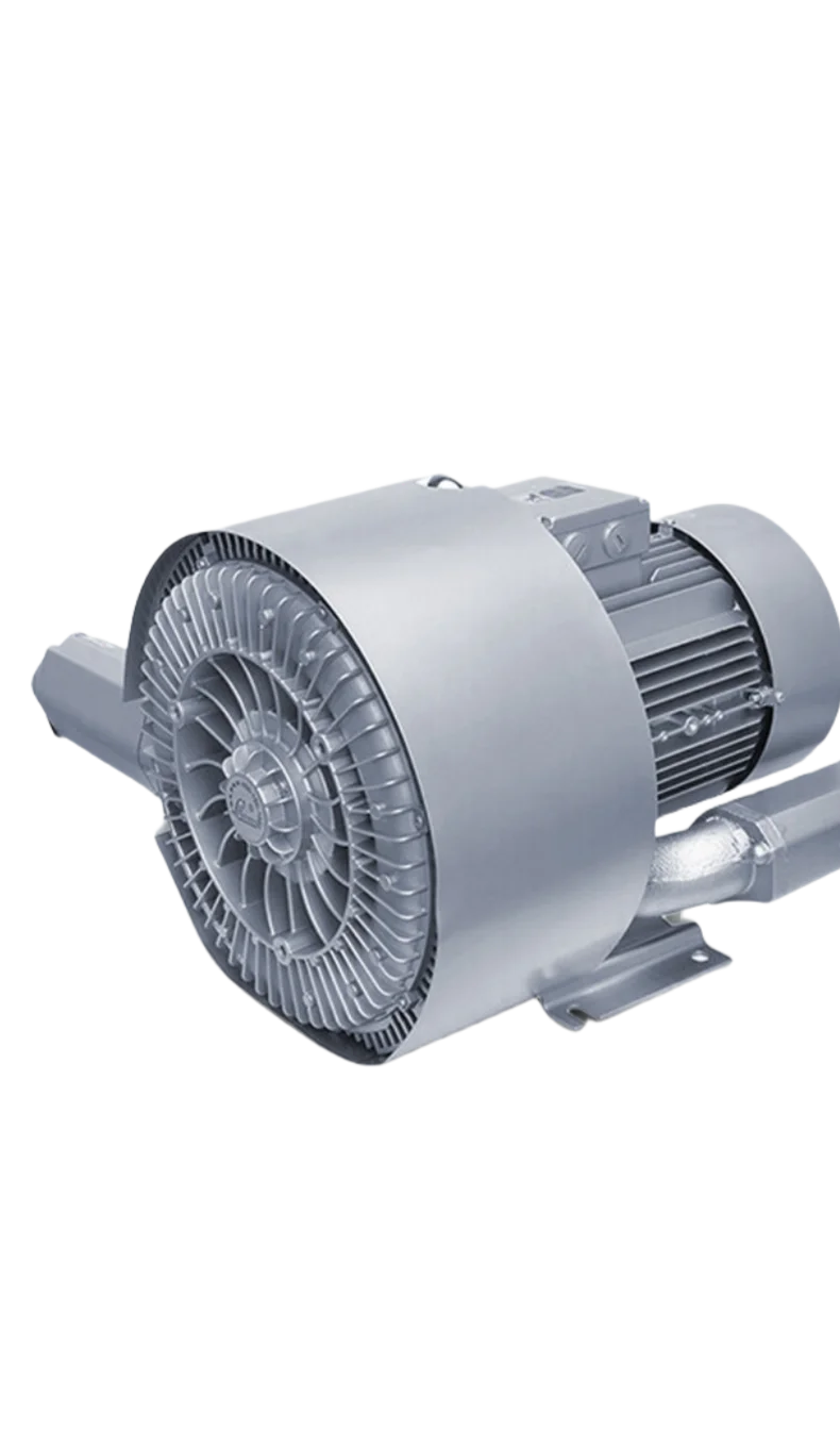 Two-stage High Pressure Blower Industrial- Blowing and Suction Dust Removal High Pressure vortex Fan