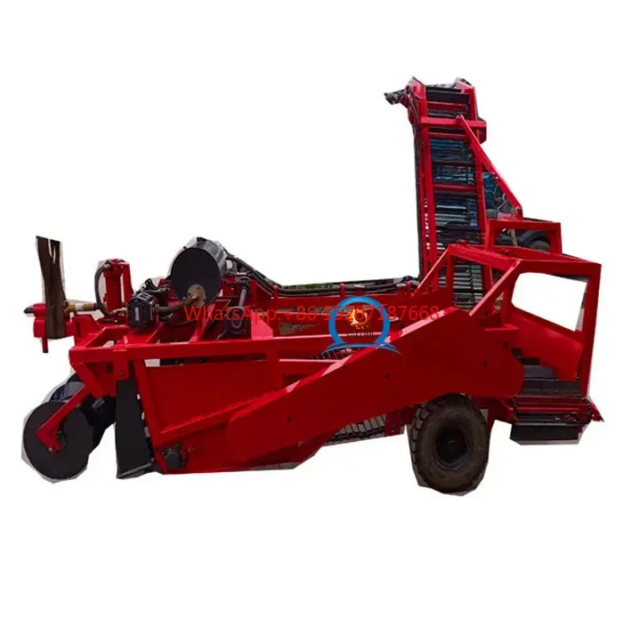 hot sale potato harvester four-wheel tractor planing sweet potato large and small multifunctional sweet potato harvesting