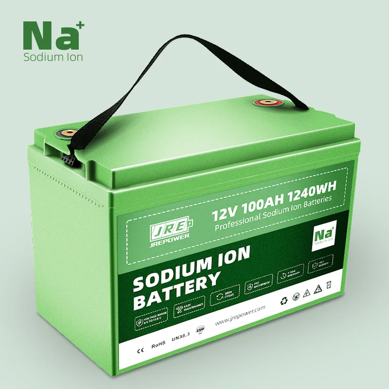 New Technology Light Weight Long Cycle Life 3.1V Sodium Ion AA 12V 100Ah NA Battery Cylindrical