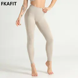 Bezszwowe kobiety legginsy Push Up Stripe dzianiny trening legginsy Casual wysokiej talii spodenki do ćwiczeń oddychające Fitness Femme rajstopy 5 kolory