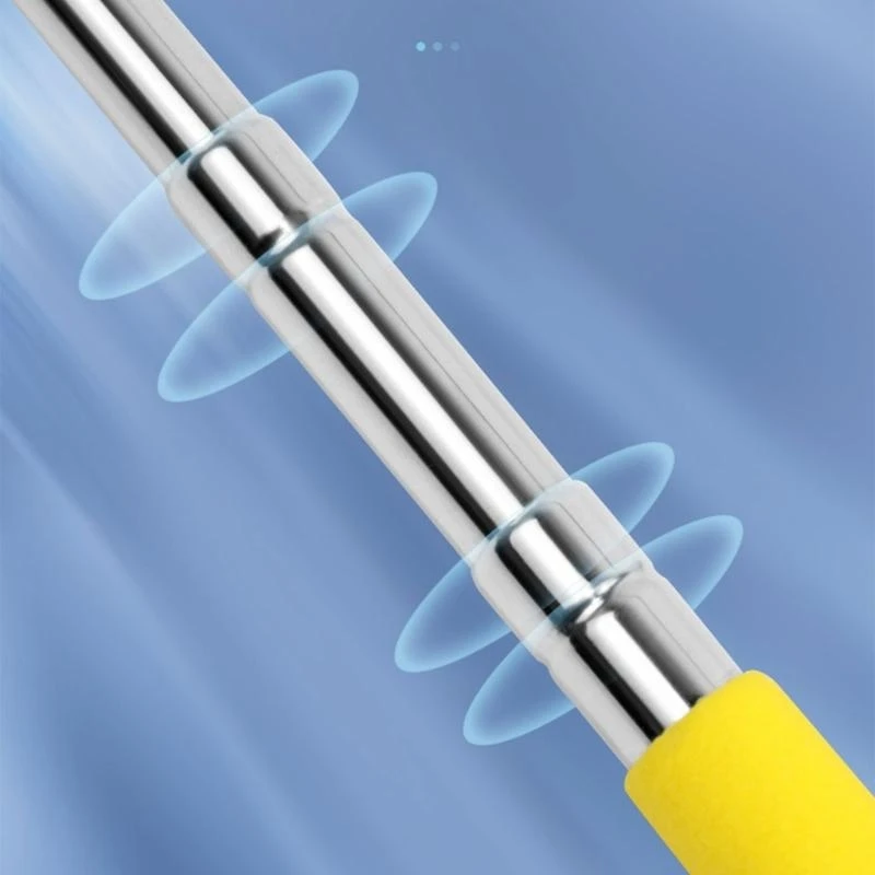 Telescopic Teacher Pointer Stick with Finger Retractable Handy Pointer Stick for Classroom Teaching Lecture