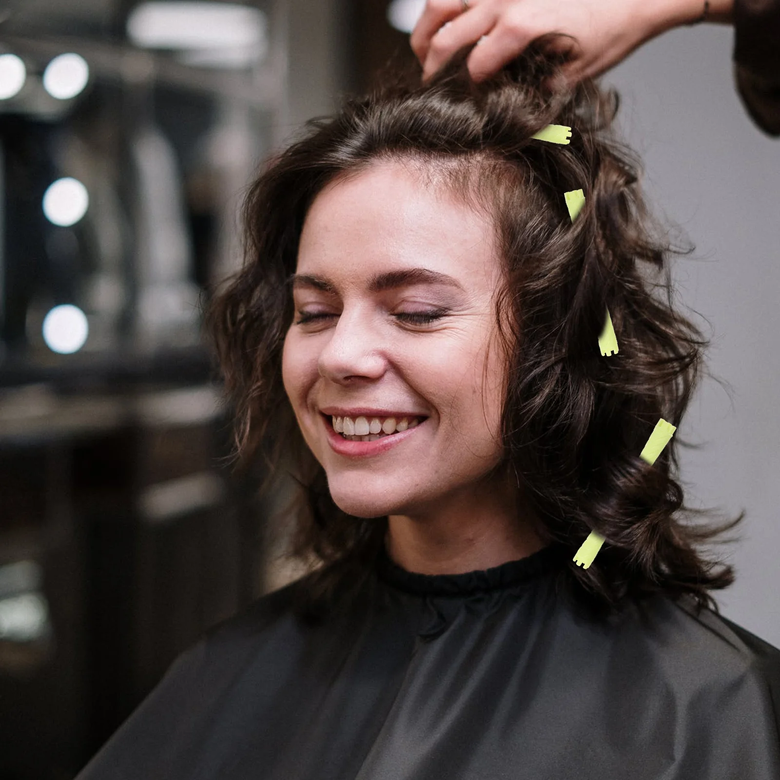 10 peças ferramentas de ondulação de cabelo hastes permanentes para barra de ferro permanente de cabeleireiro