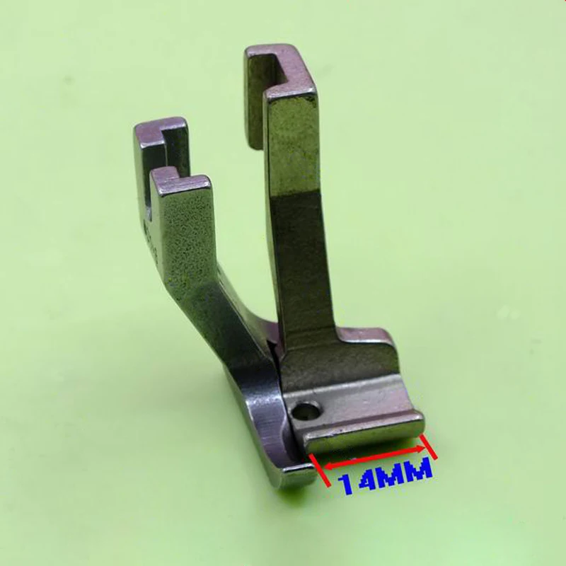 Industrial Walking Foot Sewing Machine Widened Unilateral Presser Foot, Edge Guide,14mm Right Foot