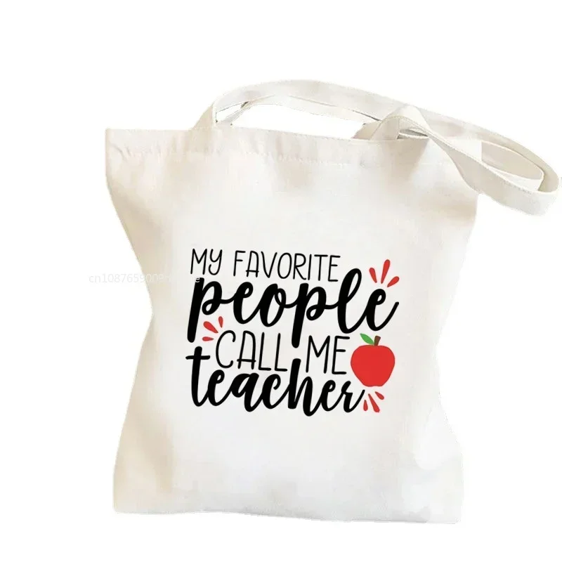 Women Shopper Math Teacher Printed Kawaii Harajuku Shopping Canvas  Bag girl handbag Tote Shoulder Lady