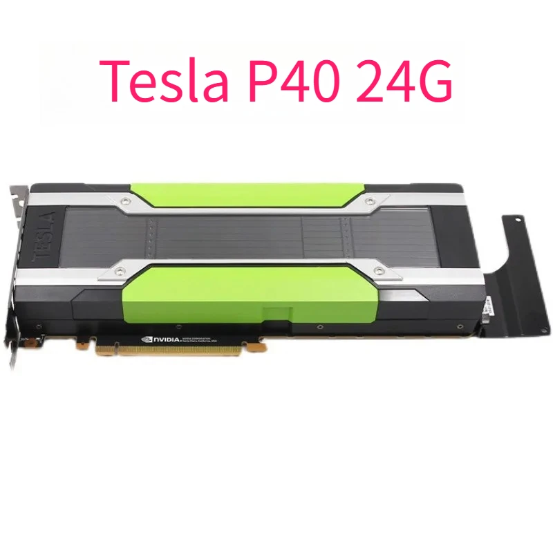

1 шт. оригинальная видеокарта Tesla P40 24G GPU для вычислительного графического процессора для глубокого обучения искусственного интеллекта с искусственным интеллектом