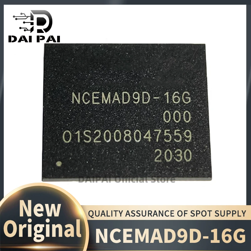 (2Pcs-10Pcs/Lot) 100% New original NCEMAD9D-16G BGA153 EMMC Chipset