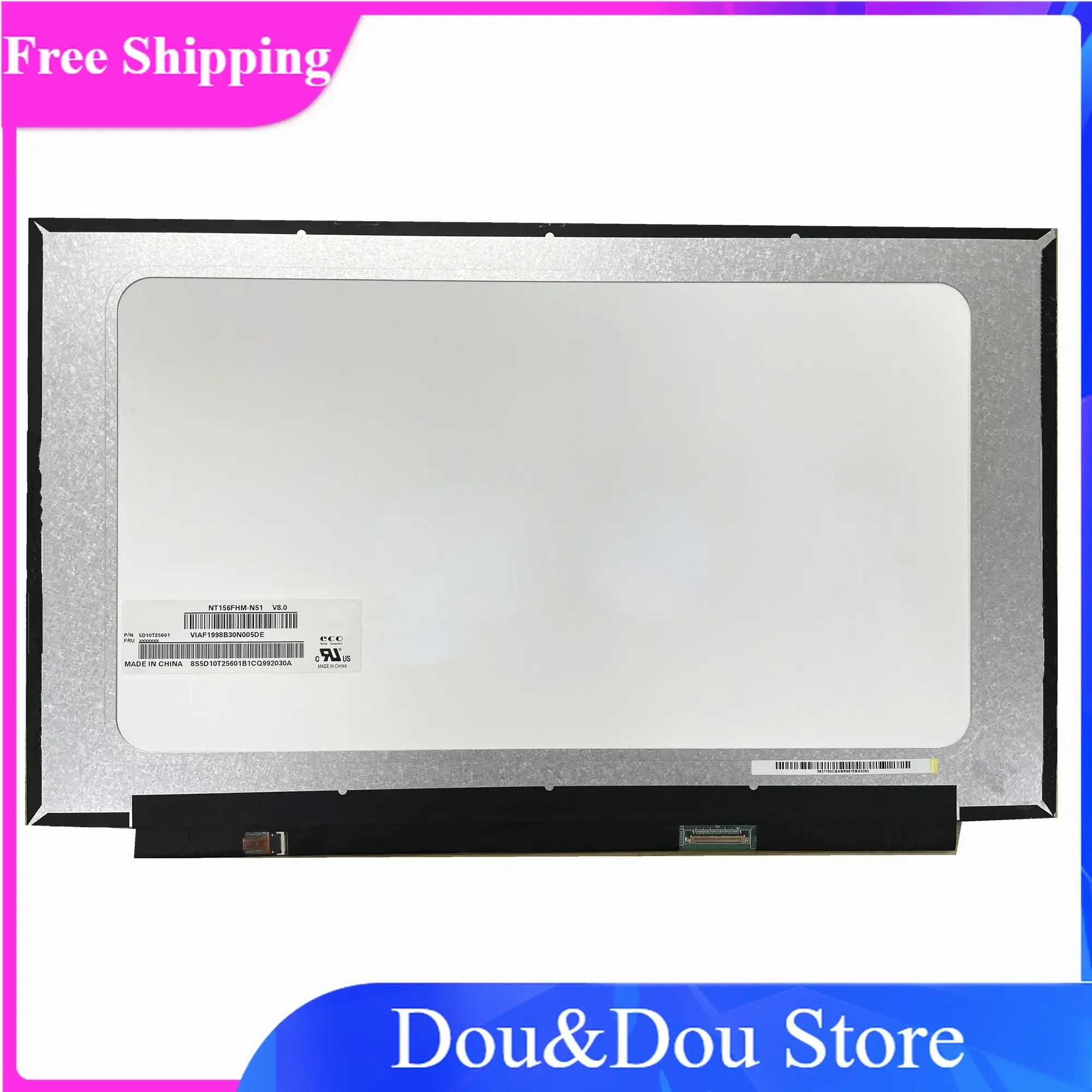 

NT156FHM-N51 V8.0 B156HTN06.1 NT156FHM-N61 NT156FHM-N62 NT156FHM-N43 NT156FHM-N63 1920*1080 Display Panel Laptop LCD Screen