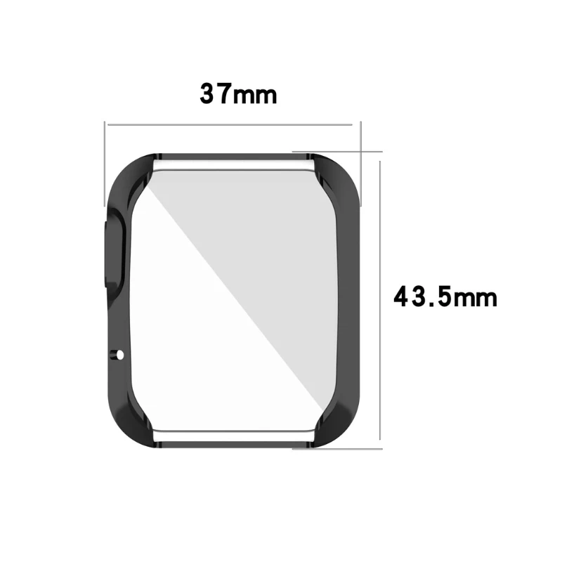 Protective for Case Fit for Mi Watch Lite Redmi Watch Scratch-Resistant Shockproof Frame Cover Wear Resistant for Shell