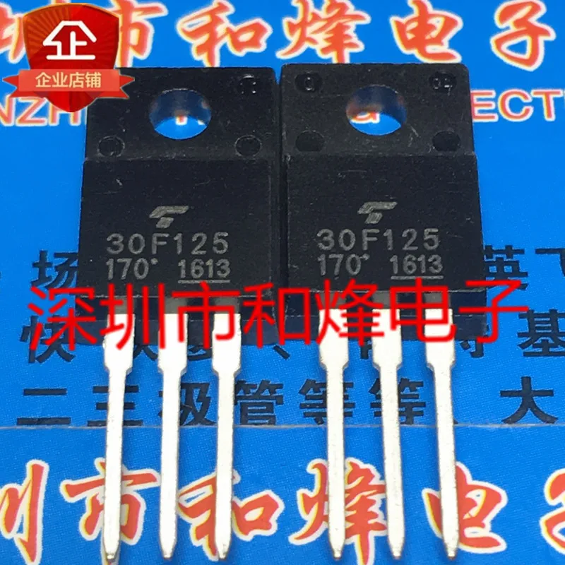 5PCS-10PCS GT30F125 30F125 MOS TO-220F   Original On Stock Quick shipping