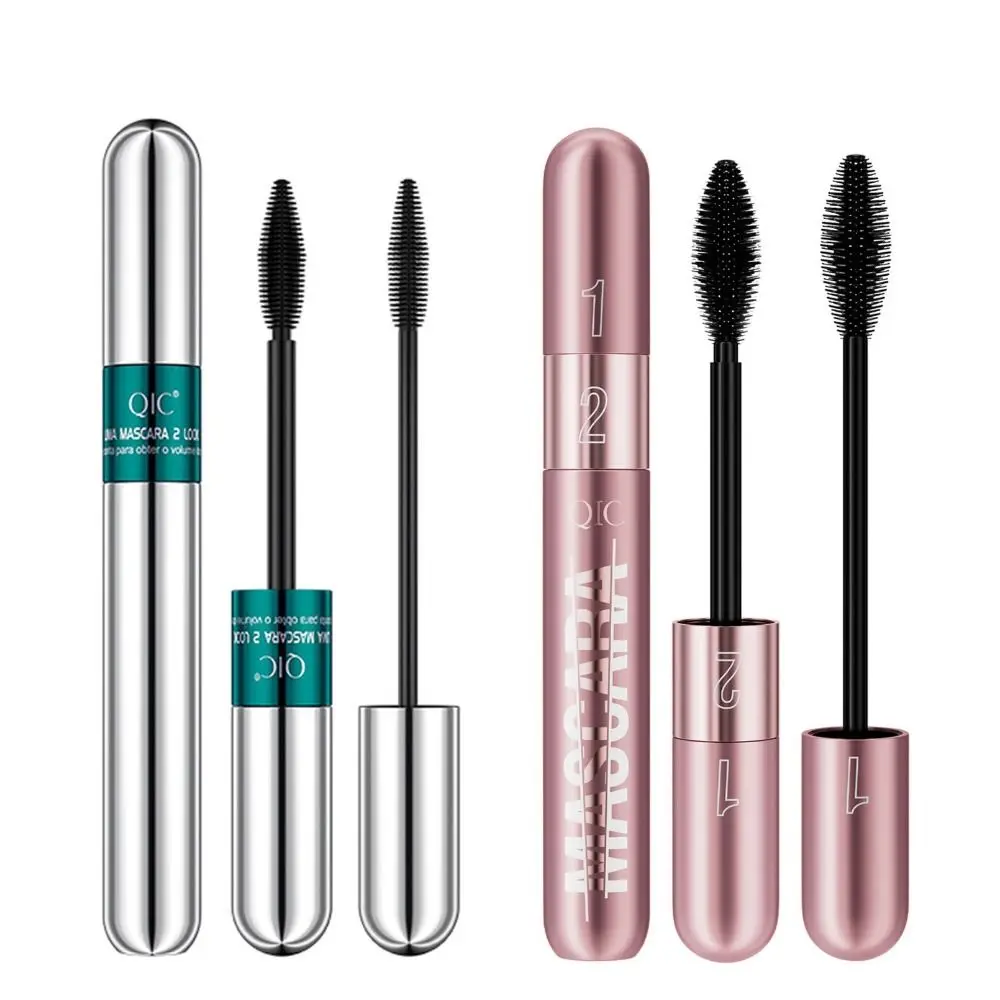 Mascara volume arricciante a lunga durata Mascara impermeabile 3D impermeabile a prova di sbavature Doppio in uno a prova di sudore