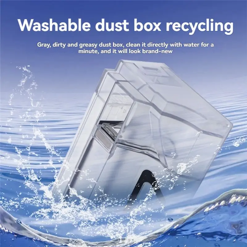 HOT-For Dreame D10 Plus Dust Box Robot Vacuum Cleaner Accessories Replacement Parts Trash Dust Box