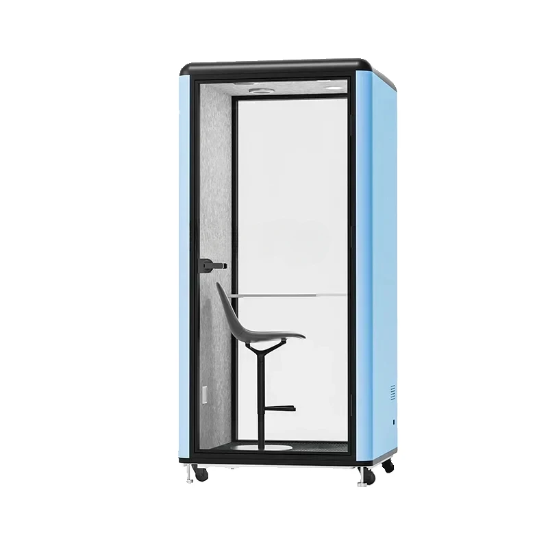 

Будка для мобильного телефона Звукоизоляционная комната Домашняя студия звукозаписи Кабина для обучения в помещении Офис бесшумный склад