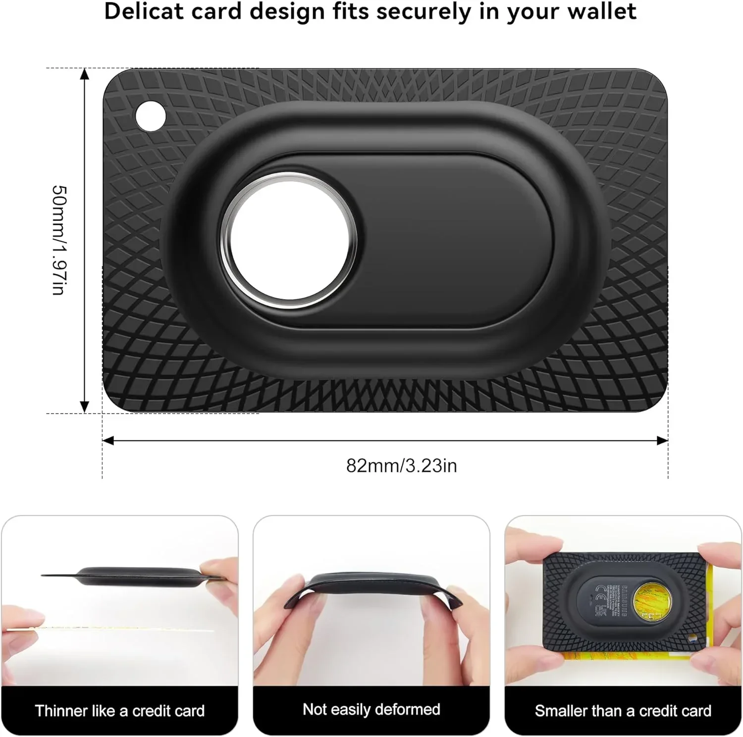 TPU Card Protective Case Tracker Anti-lost Locator Cover Key Ring Accessories Card Tracker Case for Samsung Galaxy SmartTag 2