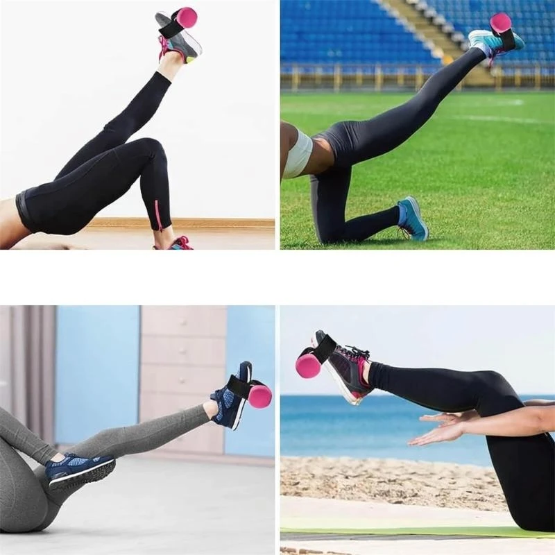 1/2pcs قابلة للتعديل الوزن القابل للتعديل دمبل حزام الكاحل Tibialis Trainer STRAP لعمل تدريب القوة سهل الاستخدام