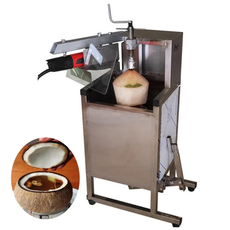 Commercial Coconut Opening Device Electric Coconut Opener Fully Automatic Coconut Skin Husk Peeler with Good Quality