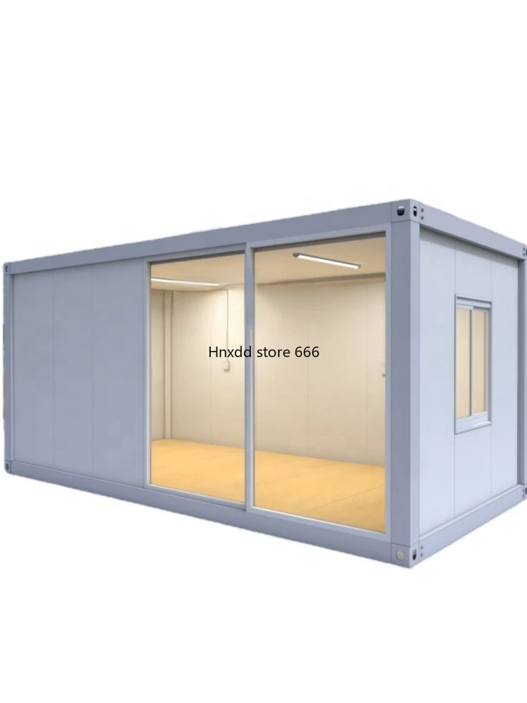 CXH Container Mobile Room Movable Board Room Simple Living Fast Rock Wool Fireproof Color Steel Board Room