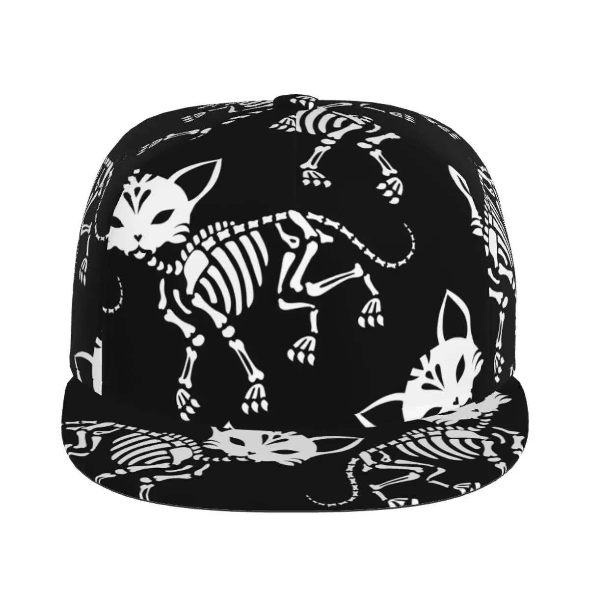 Halloween Skulls 3D Print Baseball Cap Casual Sun Hat Elegant Ethnic Style Fashion Stage Hip Hop Women Men