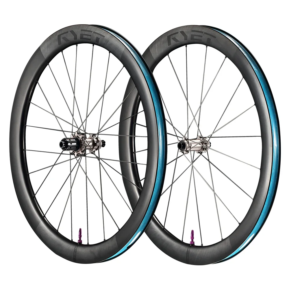 RYET フルカーボンロードバイクホイールセット 25mm インターナル