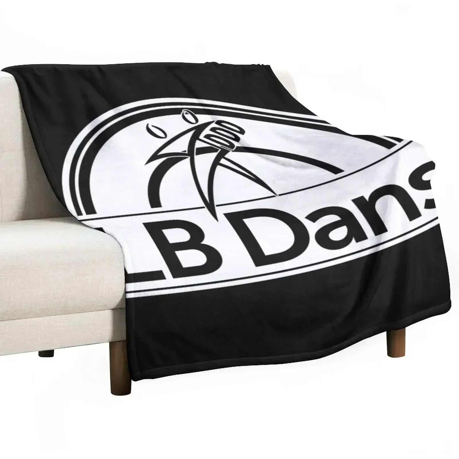 LB Dans Hvid Throw Blanket Hairy Sofas Beautifuls Luxury Brand Decorative Sofa Bed covers Blankets