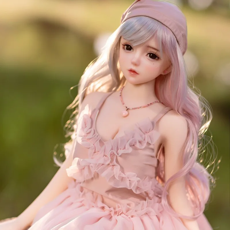 

65cm 80cm Japanese Animative Small Anime Silicone doll Action Figures with Metal Skeleton